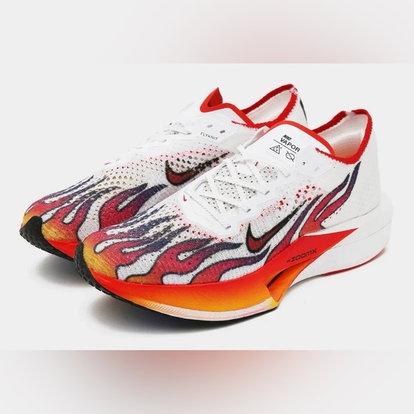 Nike ZoomX ? VaporFly Next% 3 Ekiden Pack White Habanero Red Flame HQ3504 100